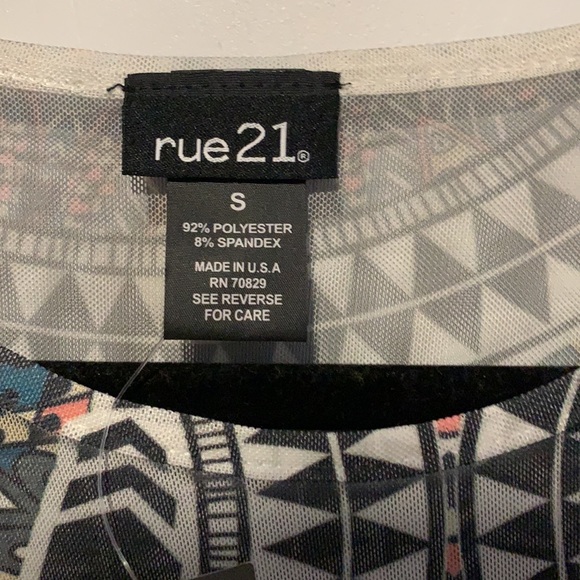 Tribal print shear body suit - Picture 8 of 9